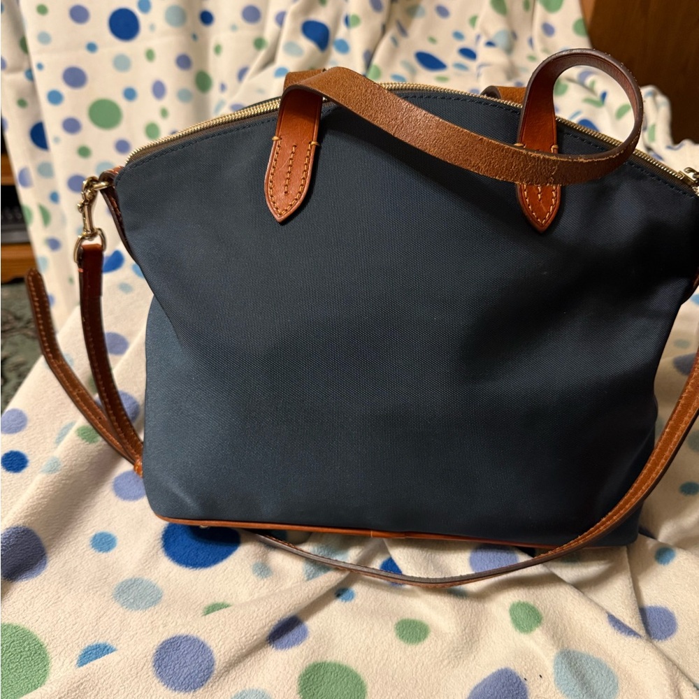 Dooney & Bourke Nylon Domed Satchel - Picture 2 of 12
